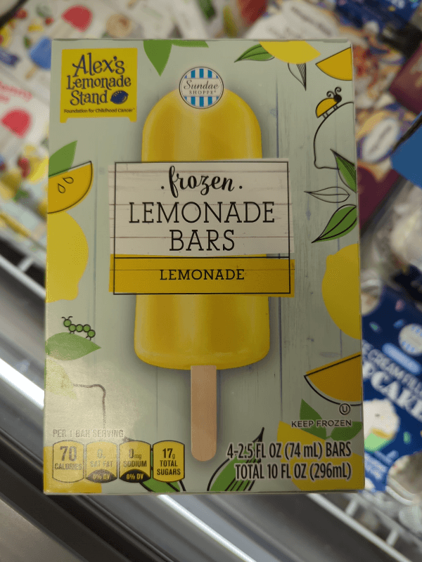 Alex'S Lemonade Stand  Lemonade Bars