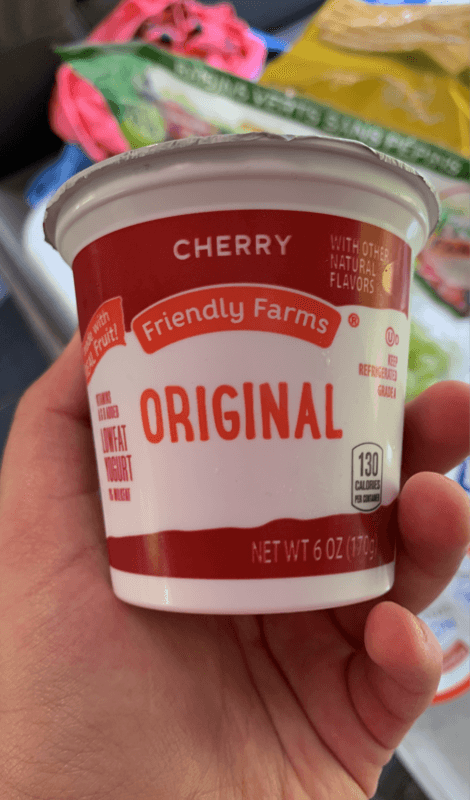 Friendly Farms Original Cherry Lowfat Yogurt