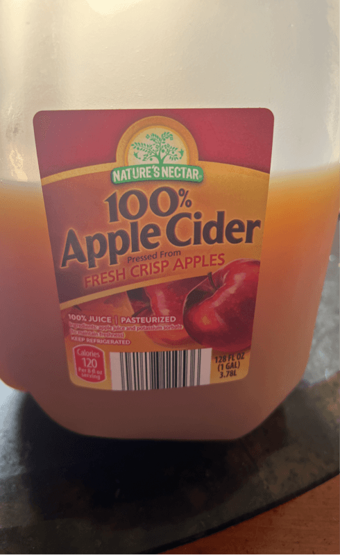 Nature'S Nectar 100% Apple Cider Juice