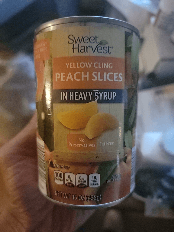Sweet Harvest Yellow Cling Peach Slices In Heavy Syrup