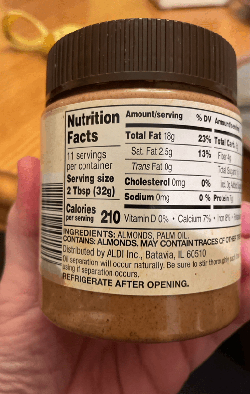 Is it Honey Free? Simply Nature Creamy Almond Butter