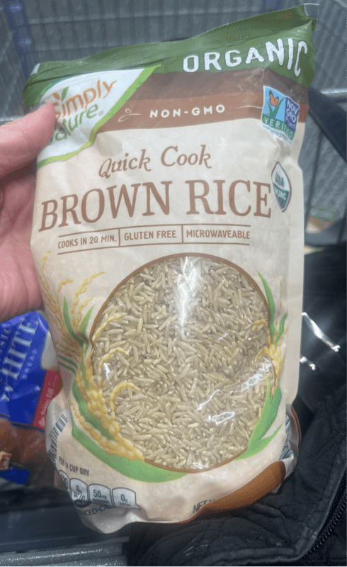 Simply Nature Organic Quick Cook Brown Rice
