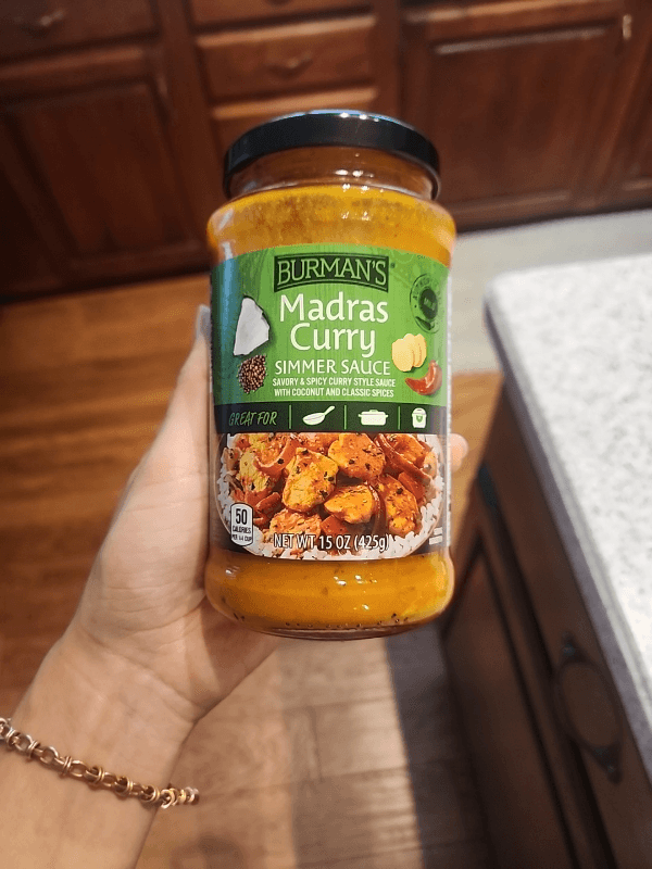 Burman'S Madras Curry Simmer Sauce
