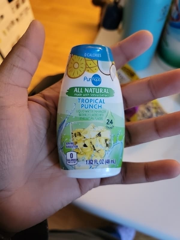 Pur Aqua All Natural Tropical Punch Liquid Water Enhancer