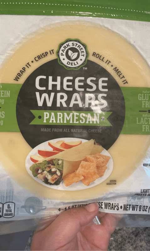 Park Street Deli Parmesan Cheese Wraps