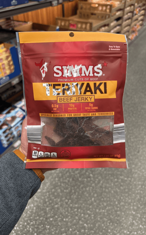Simms Teriyaki Beef Jerky