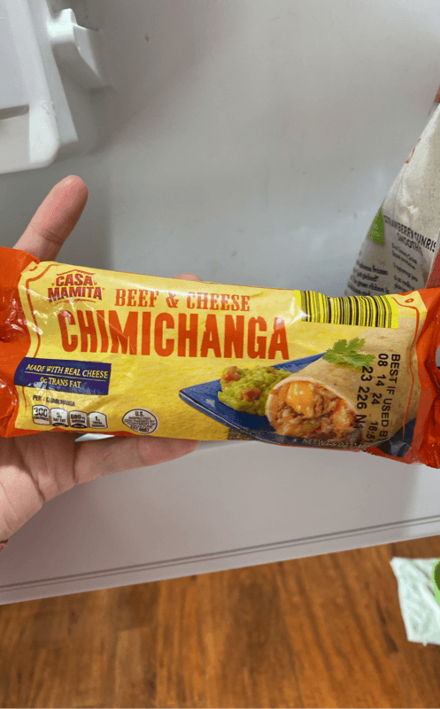 Casa Mamita Beef & Cheese Chimichanga