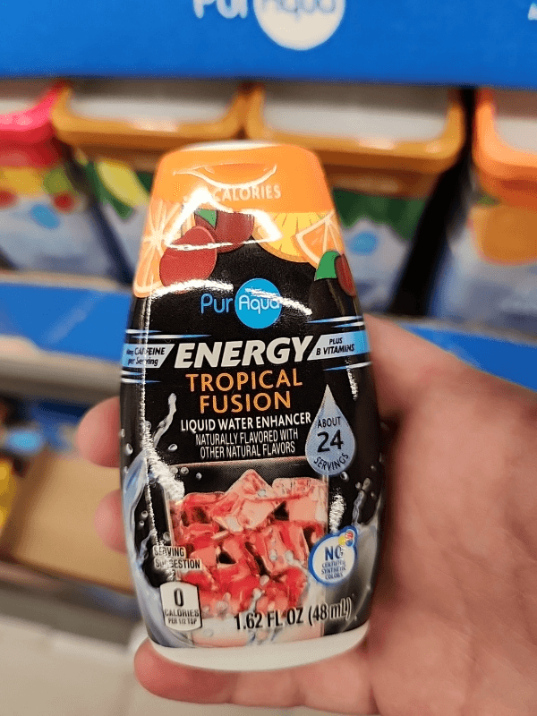 Pur Aqua Energy Tropical Fuision Liquid Water Enhancer