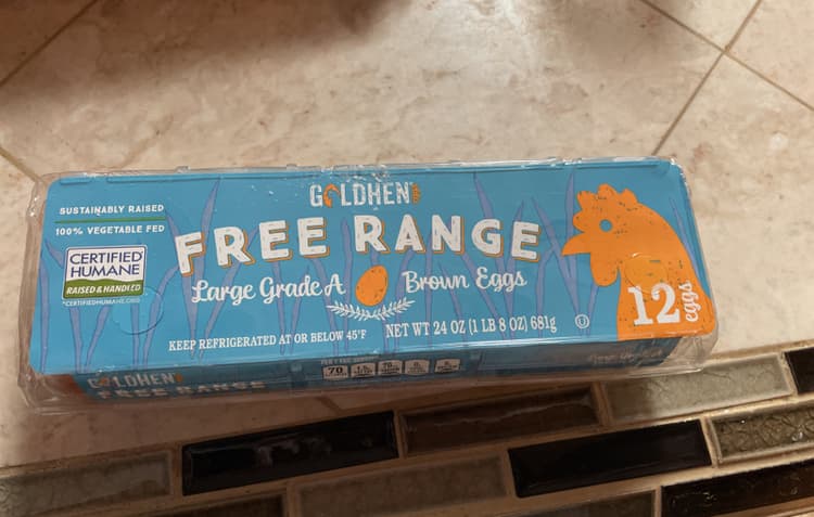 Goldhen Free Range Large Grade A Brown Eggs