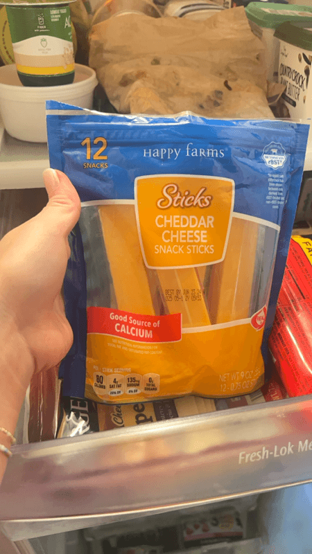 Happy Farms Cheddar Cheese Snack