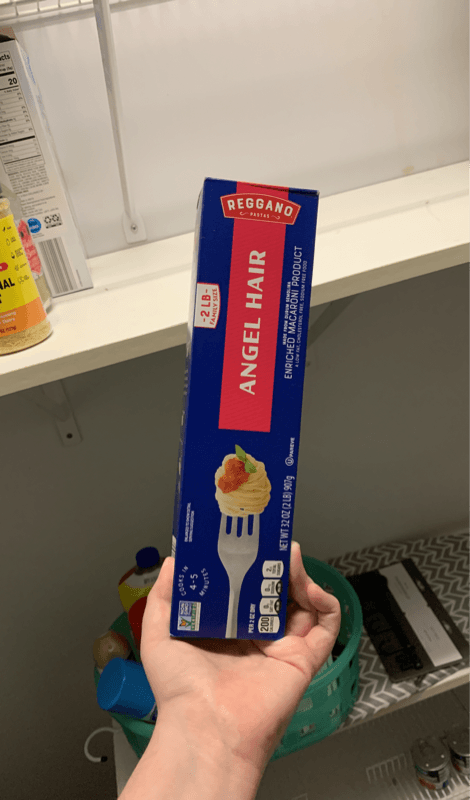 Reggano Pastas Angel Hair Enriched Macaroni Product