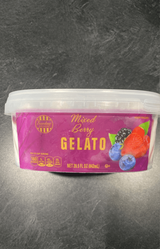 Sundae Shoppe Mixed Berry Gelato