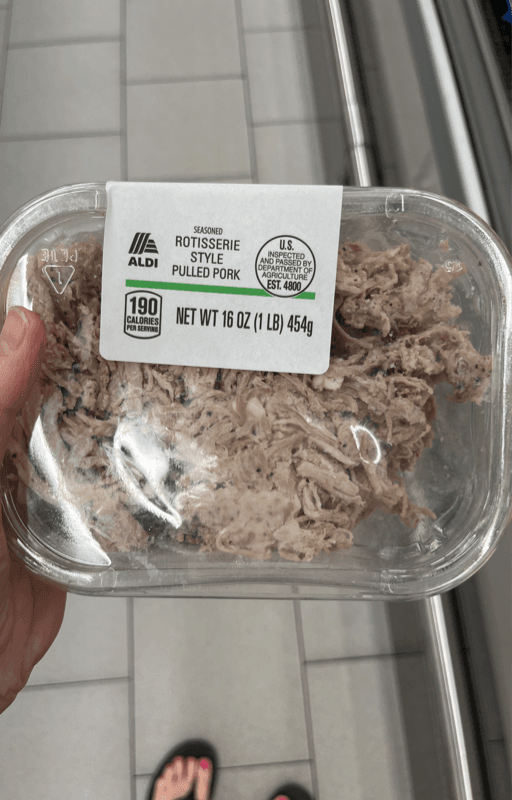 Aldi Seasoned Rotisserie Style Pulled Pork