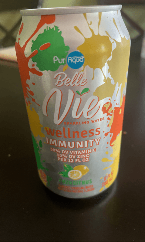Pur Aqua Belle Vie Wellness Immunity Sparkling Water