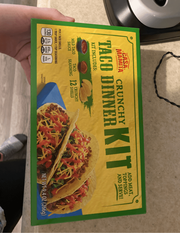 Casa Mamita Crunchy Taco Dinner Kit