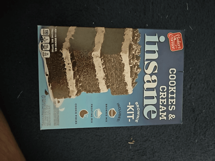 Baker'S Corner Insane Cookies & Cream Brownie Kit