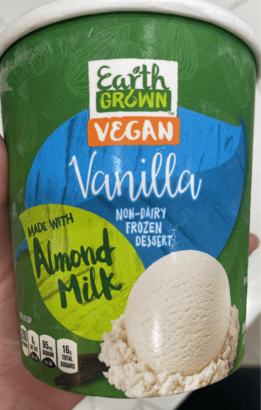 Earth Grown Vegan Vanilla Non-Dairy  Dessert