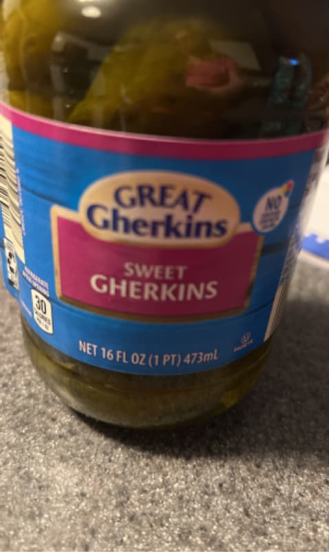 Great Gherkins Sweet Gherkins