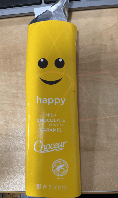 Choceur Happy Milk Chocolate Filled With Caramel