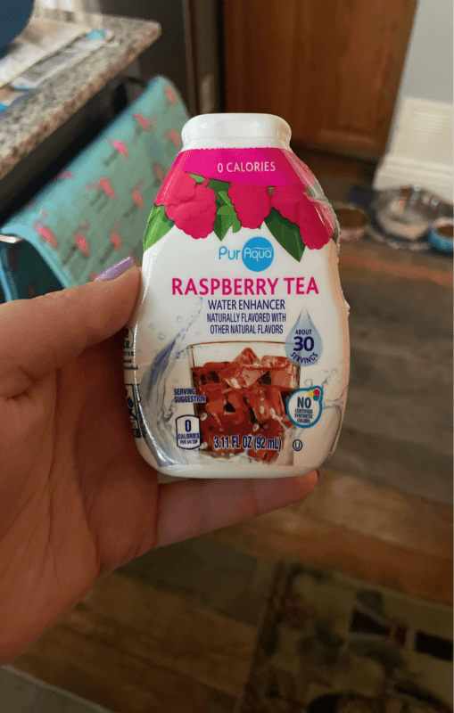 Puraqua Raspberry Tea Water Enhancer Naturally Flavored With Other Natural Flavors