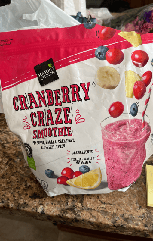 Season'S Choice Cranberry Craze Smoothie