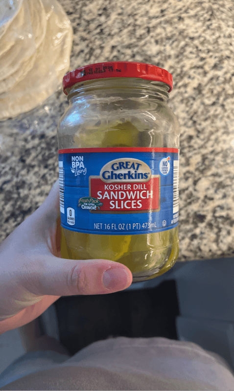 Great Gherkins Kosher Dill Sandwich