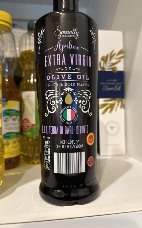 Specially Selected Apulian Extra Virgin Olive Oil