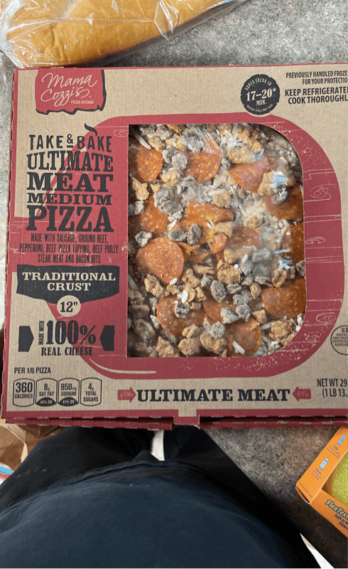 Mama Cozzi'S 12" Ultimate Meat Medium Pizza