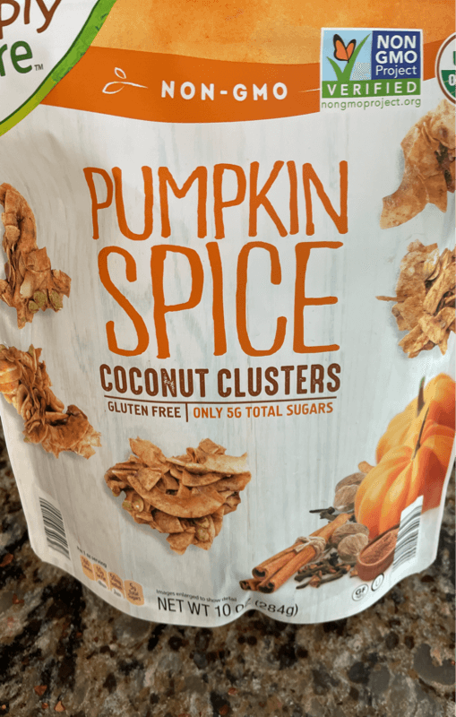 Simply Nature Pumpkin Spice Coconut Clusters Gluten Free