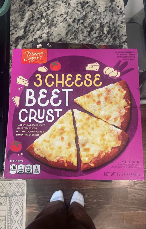 Mama Cozzi'S Pizza Kitchen 3 Cheese Beet Crust