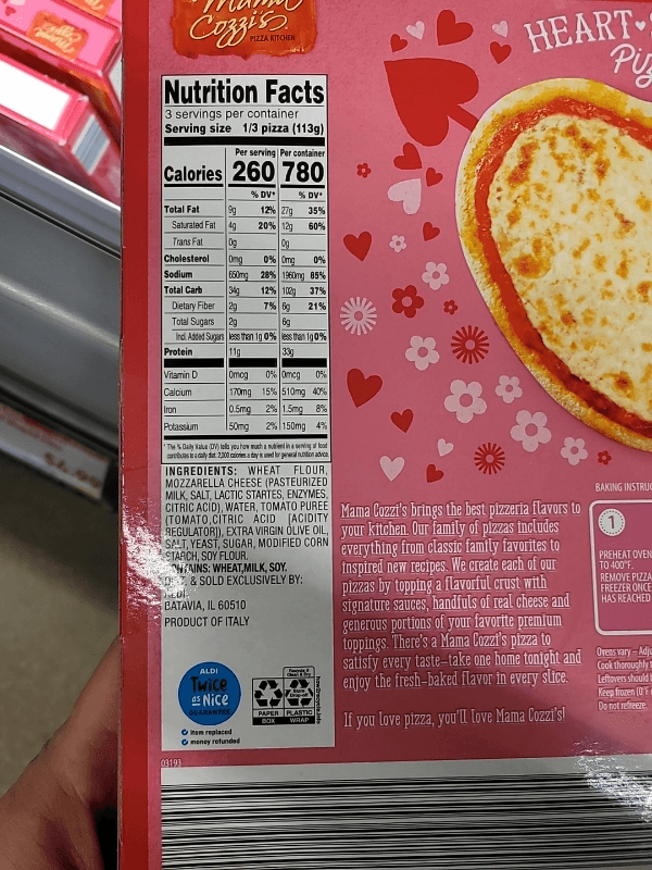 Mama Cozzi'S Heart Shaped Pizza