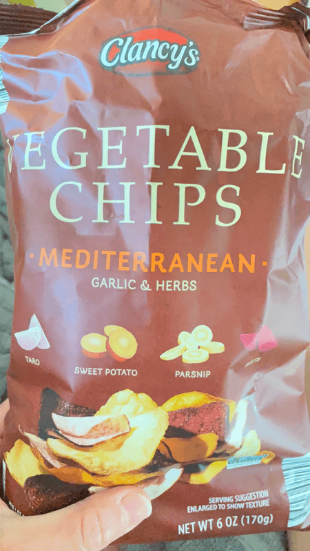 Clancy'S Mediterranean Garlic & Herbs Vegetable Chips