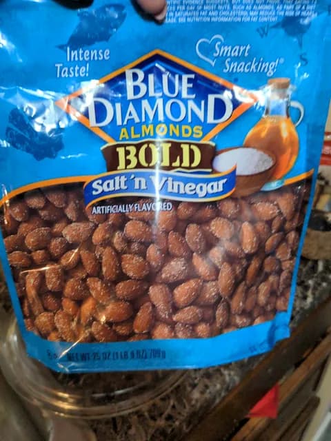 Blue Diamond Bold Almonds Salt 'N Vinegar