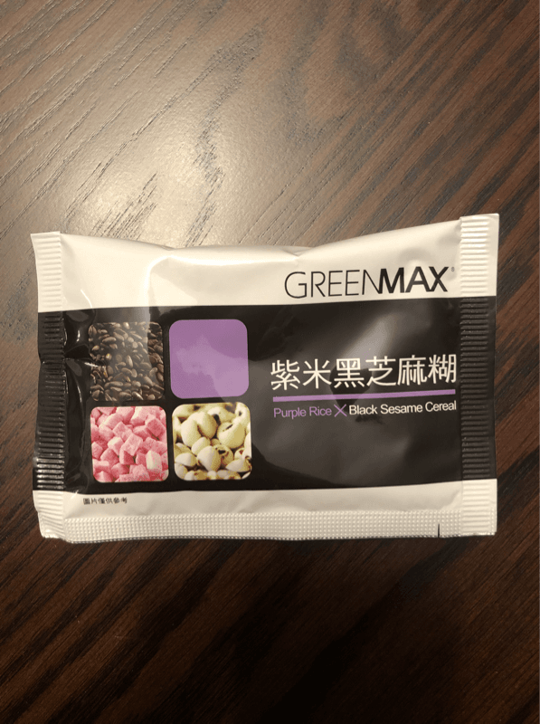Greenmax Purple Rice Black Sesame Cereal