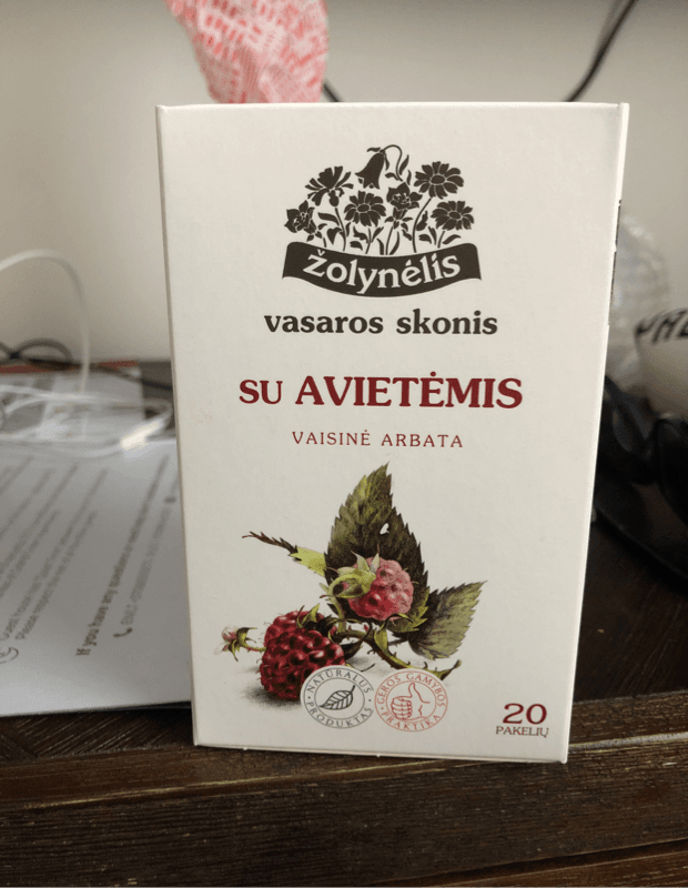 Zolynelis Summer Flavor Fruit Tea With Raspberries
