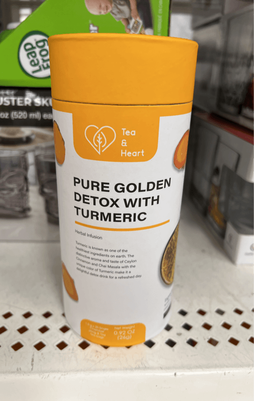 Tea & Heart Pure Golden Detox With Turmeric
