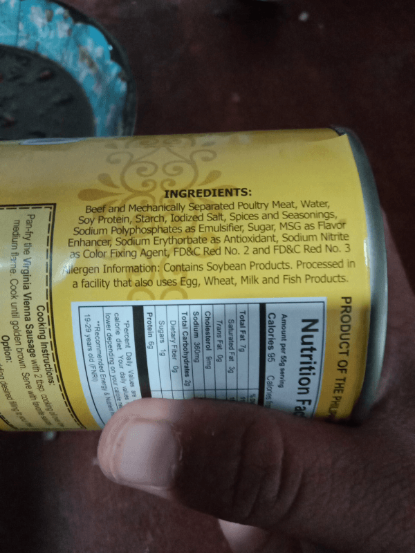 Virginia Vienna Sausage