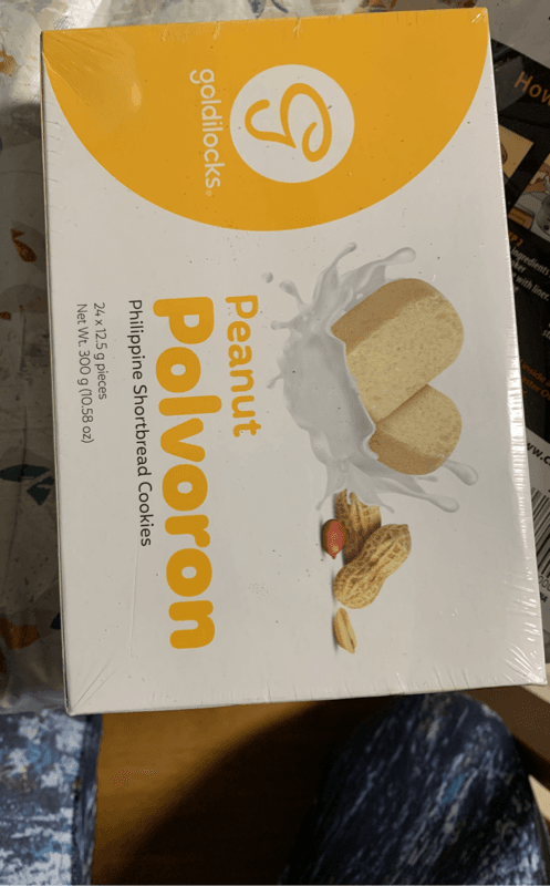 Goldilocks Peanut Polvoron Shortbread Cookies
