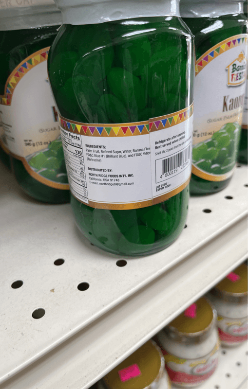 Barrio Fiesta Kaong Green Sugar Palm Fruit In Syrup