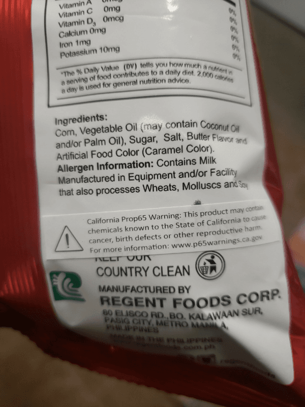 Regent Caramel Corn