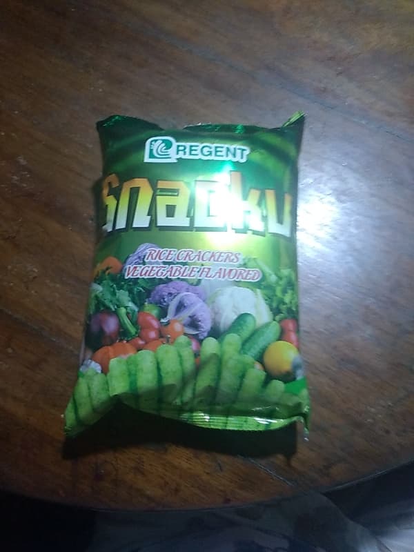 Regent Snacku Rice Crackers Vegeblend Flavored