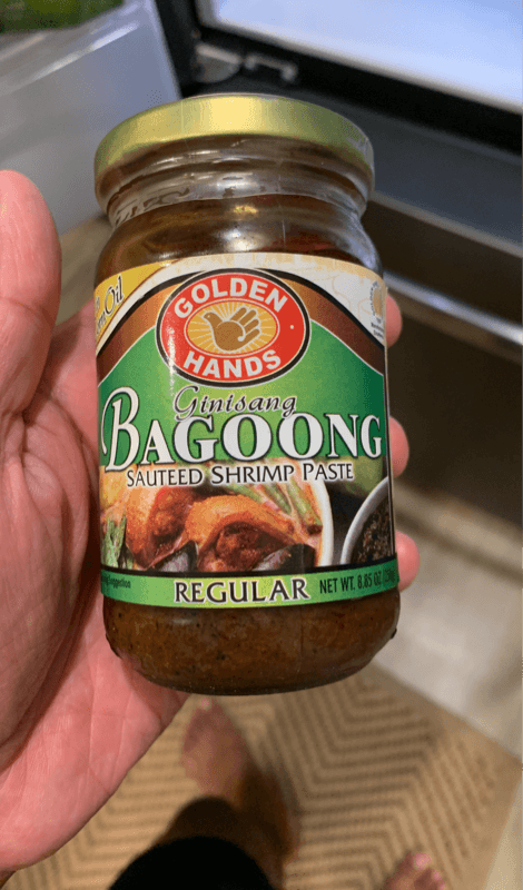 Golden Hands Ginisang Bagoong Sauteed Shrimp Paste