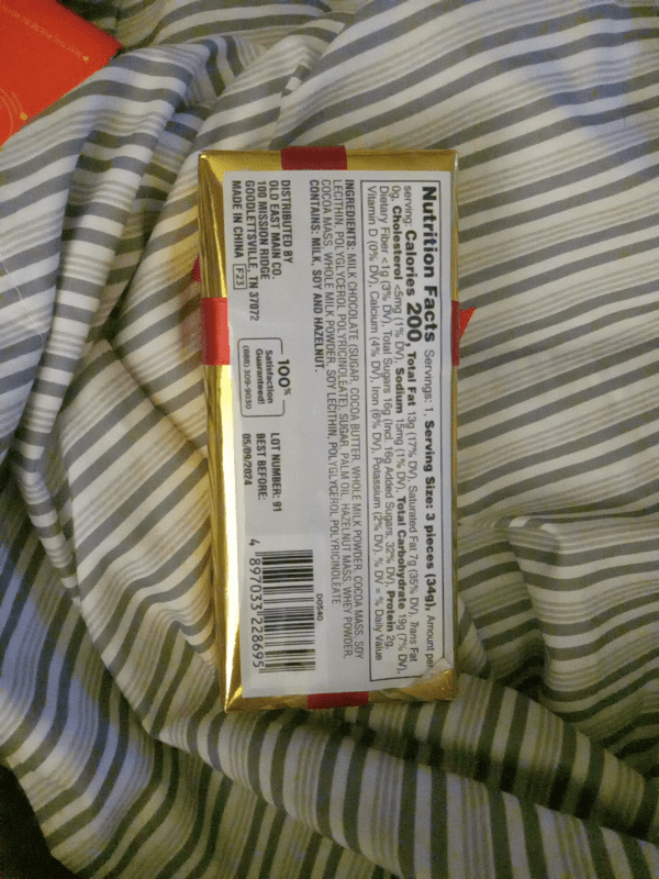 Milk Chocolate Truffle Hazelnut Flavor