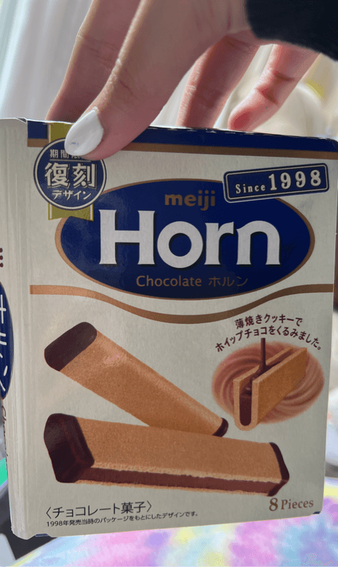 Meiji Horn Chocolate