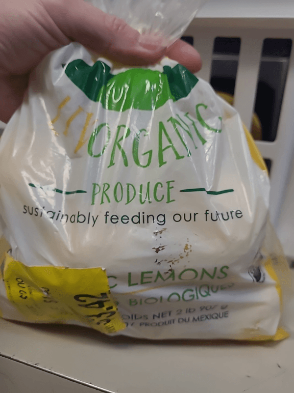 Organic Produce Mexico Organic Lemons