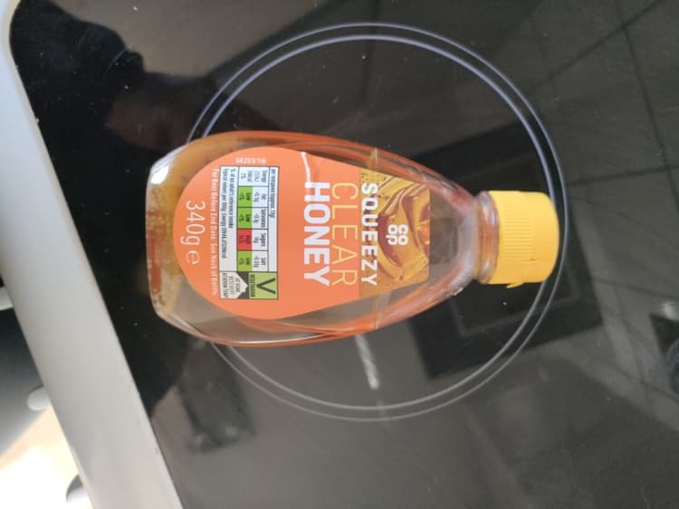 Co Op Squeezy Clear Honey