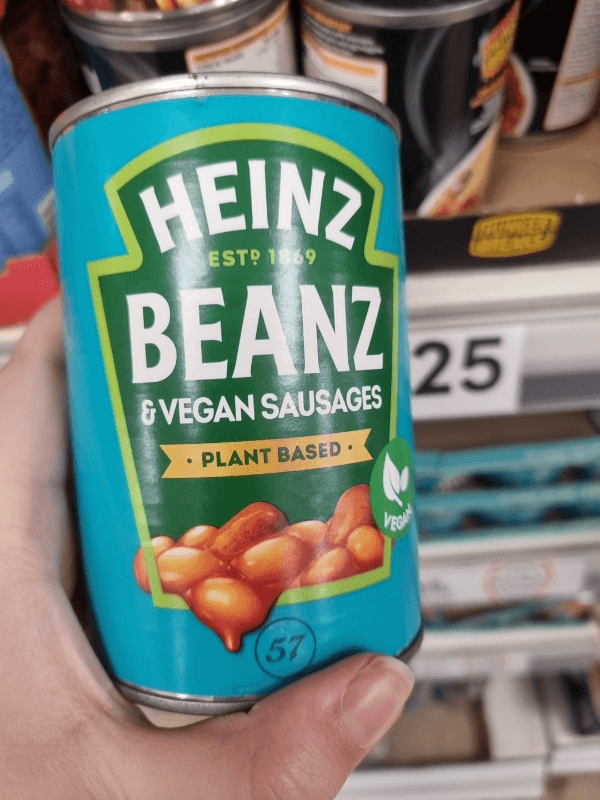 Heinz Beanz & Vegan Sausages Plant Based