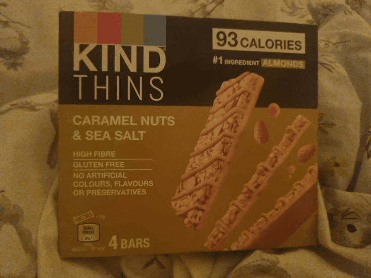 Kind Thins Caramel Nuts & Sea Salt Bars