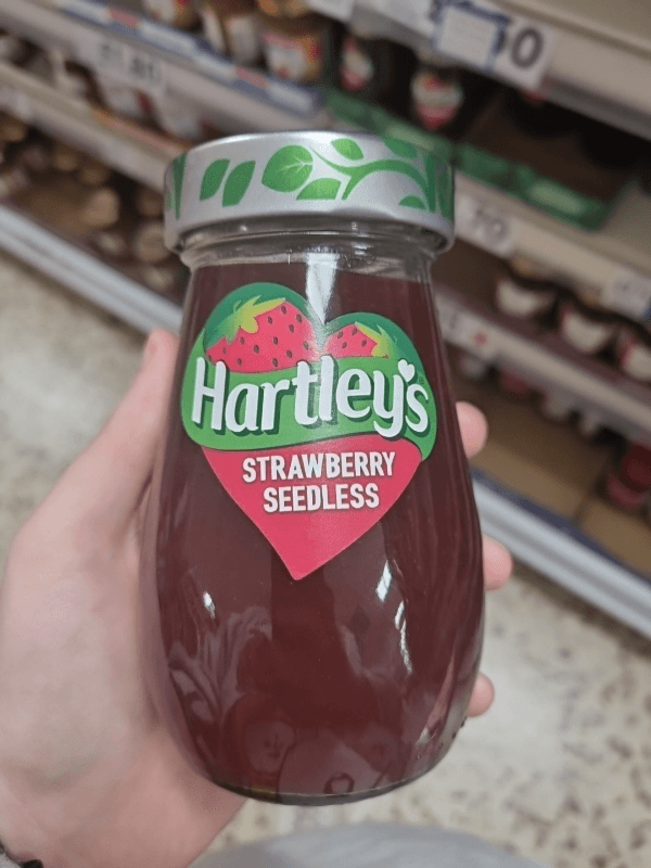 Hartley'S Strawberry Seedless Jam