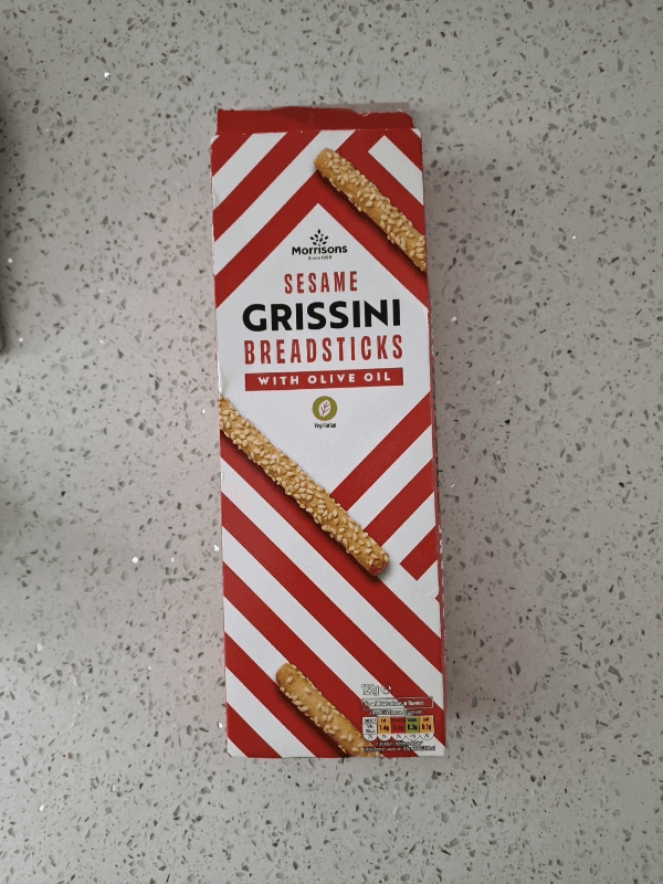 Morrisons Sesame Grissini Breadsticks With Olive Oil